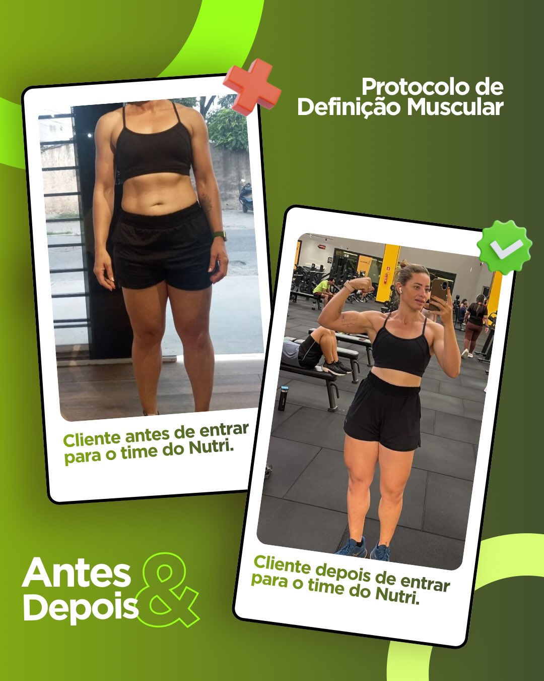 Antes e Depois - Resultado 1
